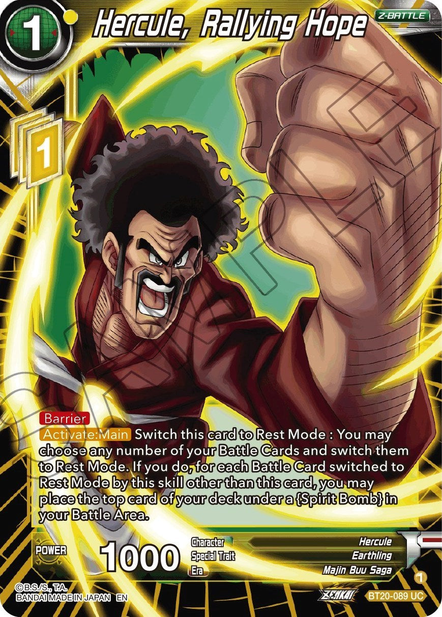 Hercule, Rallying Hope (BT20-089) [Power Absorbed] | The Time Vault CA