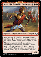 Anax, Hardened in the Forge [Commander Masters] | The Time Vault CA