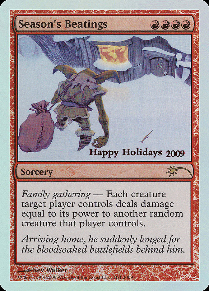 Season's Beatings [Happy Holidays] | The Time Vault CA