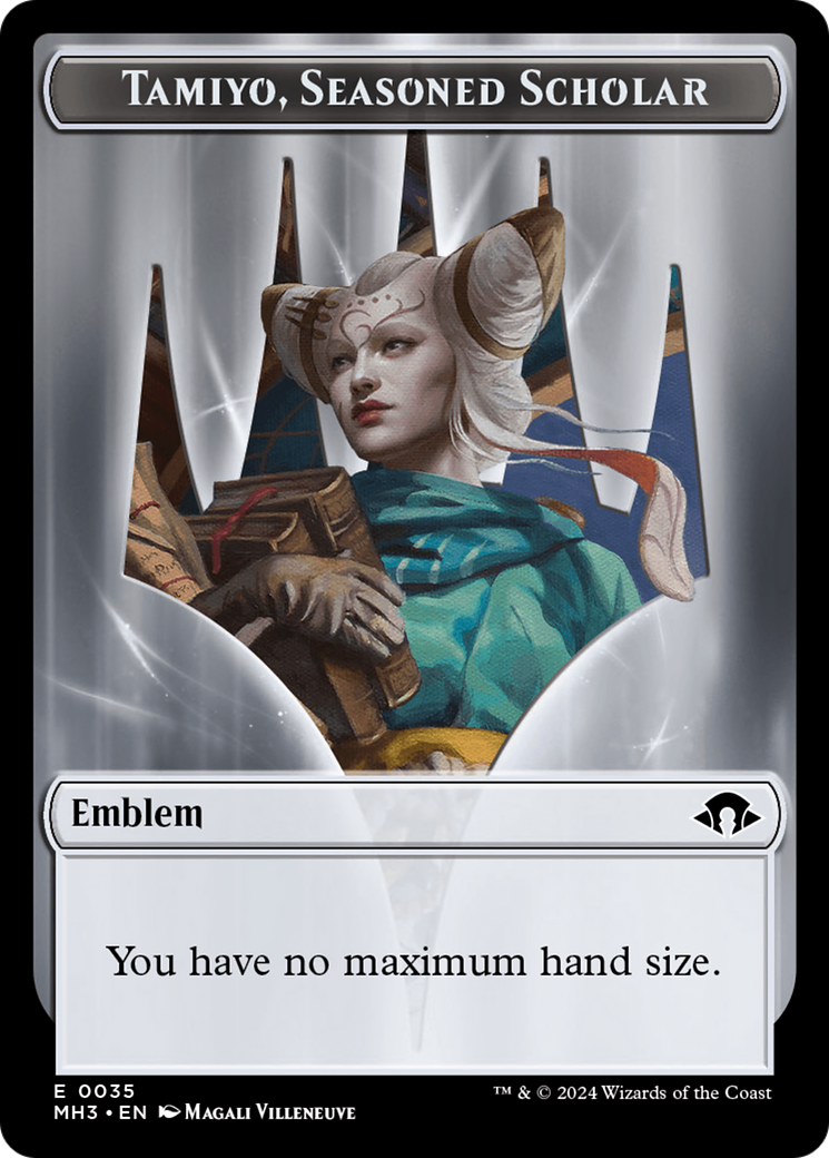 Tamiyo, Seasoned Scholar // Energy Reserve Double-Sided Token [Modern Horizons 3 Tokens] | The Time Vault CA