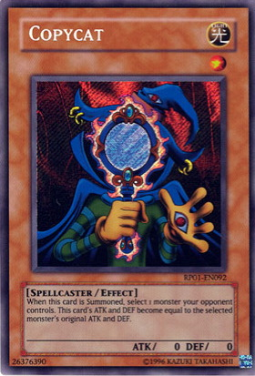 Copycat [RP01-EN092] Secret Rare | The Time Vault CA