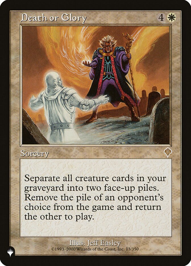 Death or Glory [The List] | The Time Vault CA