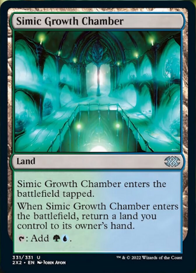 Simic Growth Chamber [Double Masters 2022] | The Time Vault CA