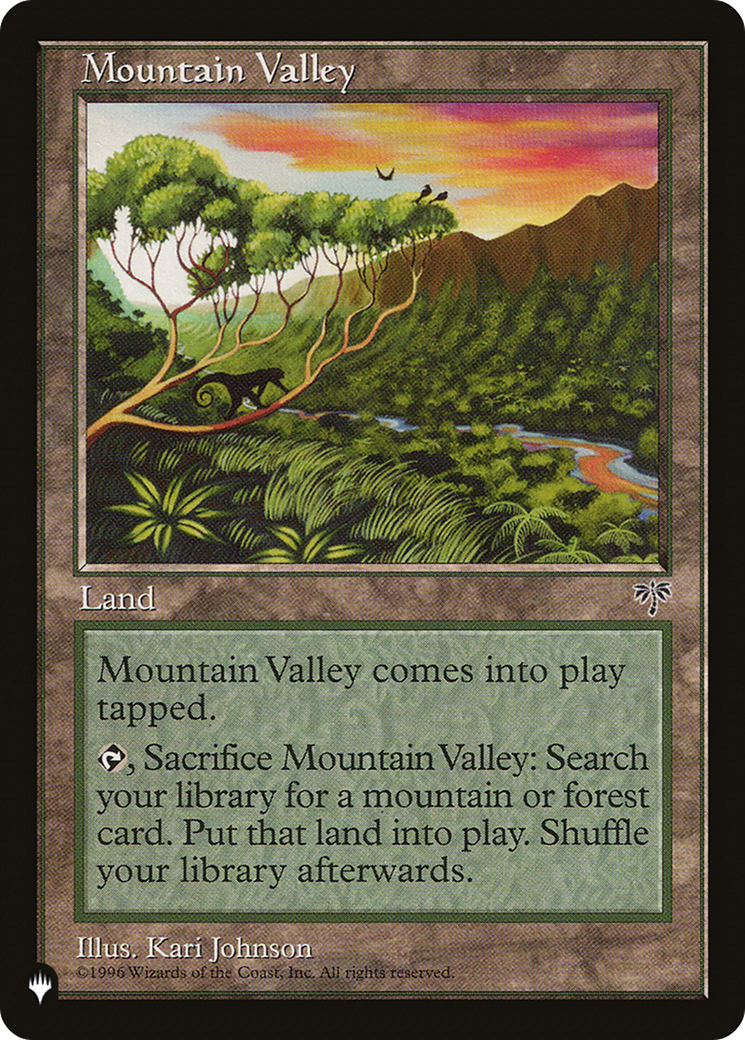 Mountain Valley [The List] | The Time Vault CA