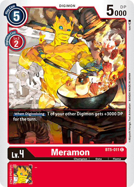 Meramon [BT5-011] [Battle of Omni] | The Time Vault CA