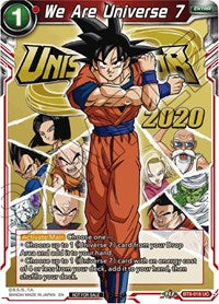We Are Universe 7 (BT9-018) [Tournament Promotion Cards] | The Time Vault CA