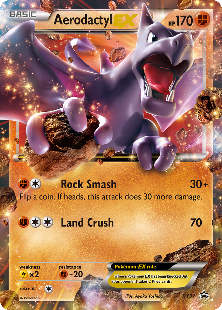 Aerodactyl EX (XY97) [XY: Black Star Promos] | The Time Vault CA