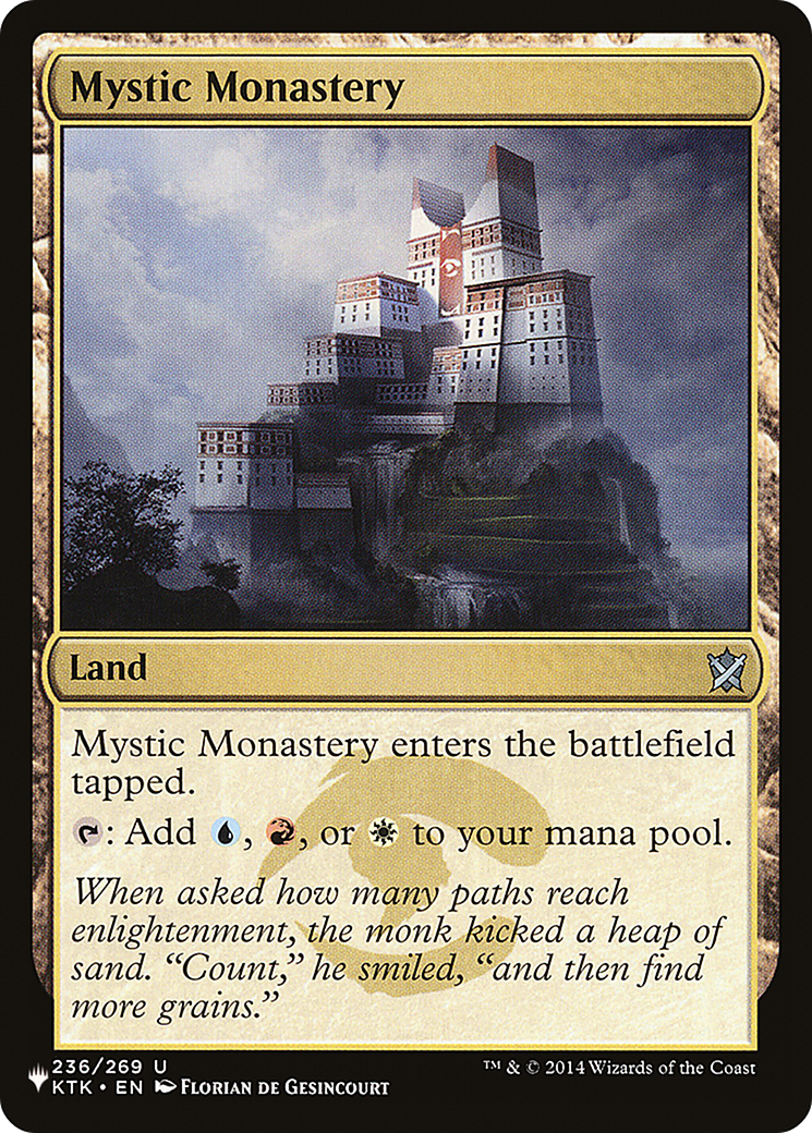 Mystic Monastery [The List] | The Time Vault CA