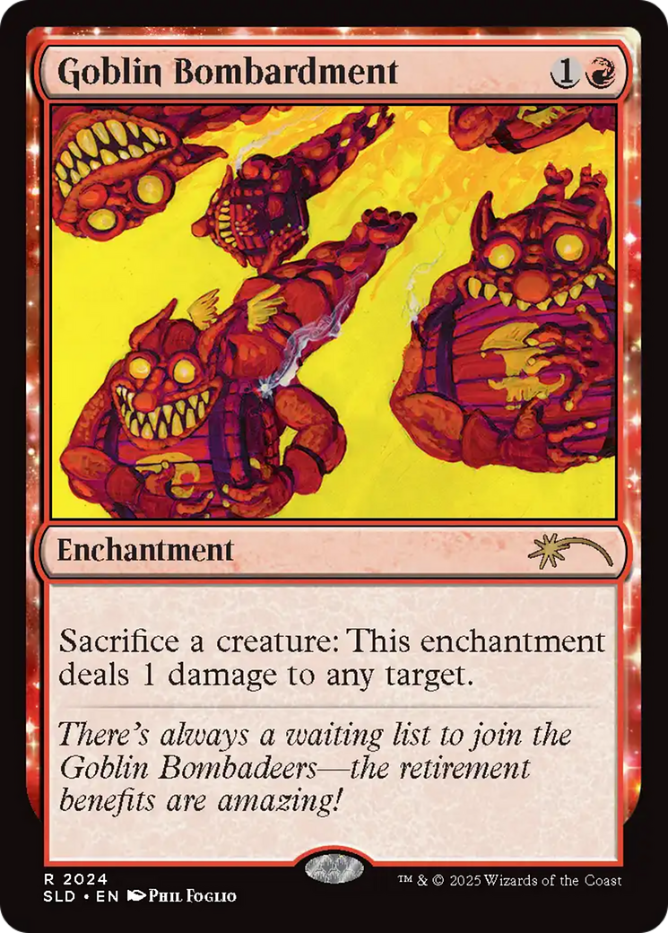 Goblin Bombardment (2024) [Secret Lair Drop Series] | The Time Vault CA