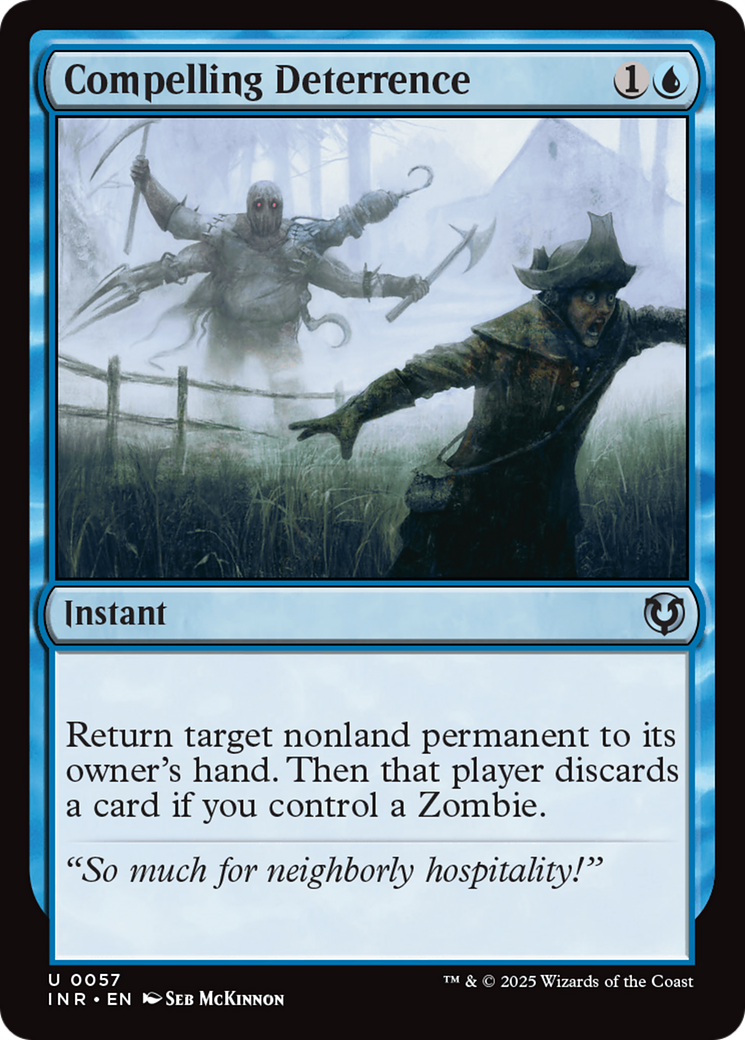 Compelling Deterrence [Innistrad Remastered] | The Time Vault CA