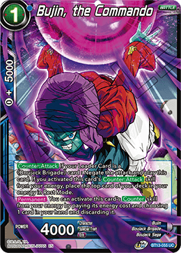 Bujin, the Commando (Uncommon) (BT13-055) [Supreme Rivalry] | The Time Vault CA