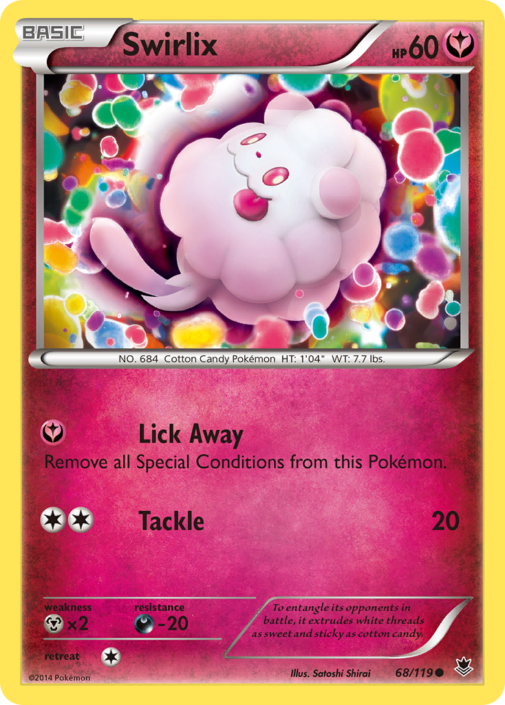 Swirlix (68/119) [XY: Phantom Forces] | The Time Vault CA
