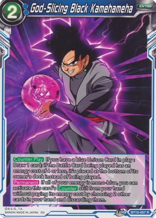 God-Slicing Black Kamehameha (BT10-057) [Rise of the Unison Warrior 2nd Edition] | The Time Vault CA