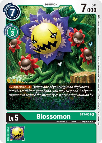 Blossomon [BT3-054] (Tamer Party Vol. 5) [Release Special Booster Promos] | The Time Vault CA