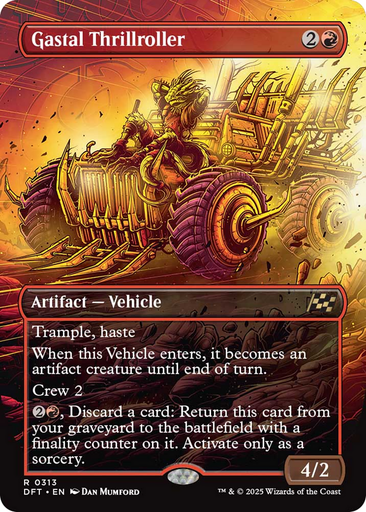 Gastal Thrillroller (Borderless) [Aetherdrift] | The Time Vault CA