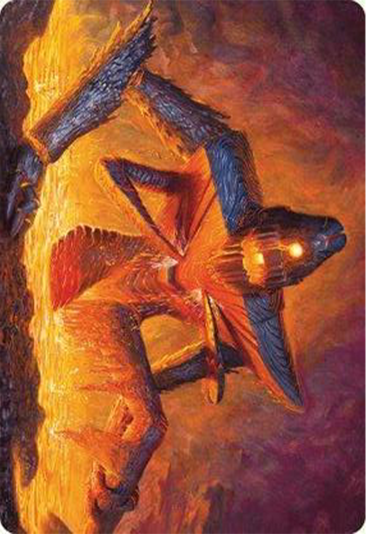 Molten Gatekeeper Art Card [Modern Horizons 3 Art Series] | The Time Vault CA