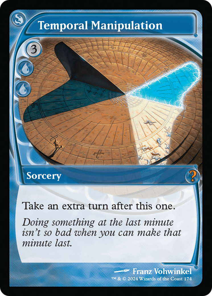 Temporal Manipulation (Future Sight) [Mystery Booster 2] | The Time Vault CA