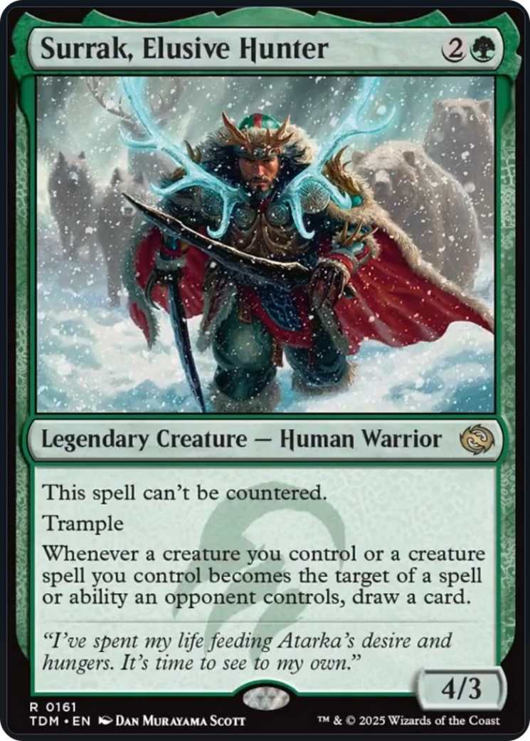 Surrak, Elusive Hunter [Tarkir: Dragonstorm] | The Time Vault CA