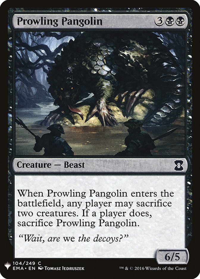 Prowling Pangolin [Mystery Booster] | The Time Vault CA