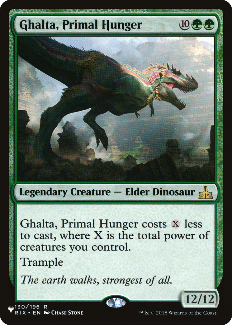 Ghalta, Primal Hunger [The List] | The Time Vault CA