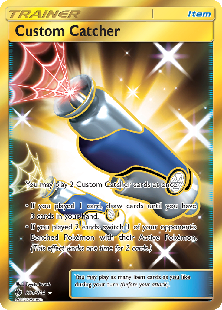 Custom Catcher (231/214) [Sun & Moon: Lost Thunder] | The Time Vault CA
