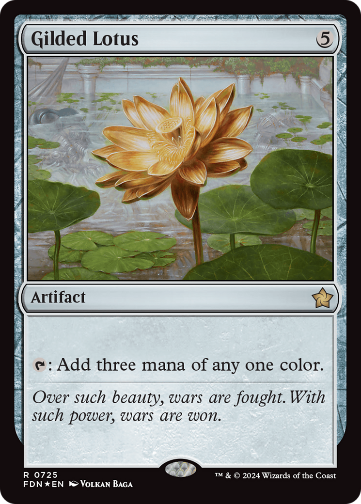 Gilded Lotus [Foundations] | The Time Vault CA