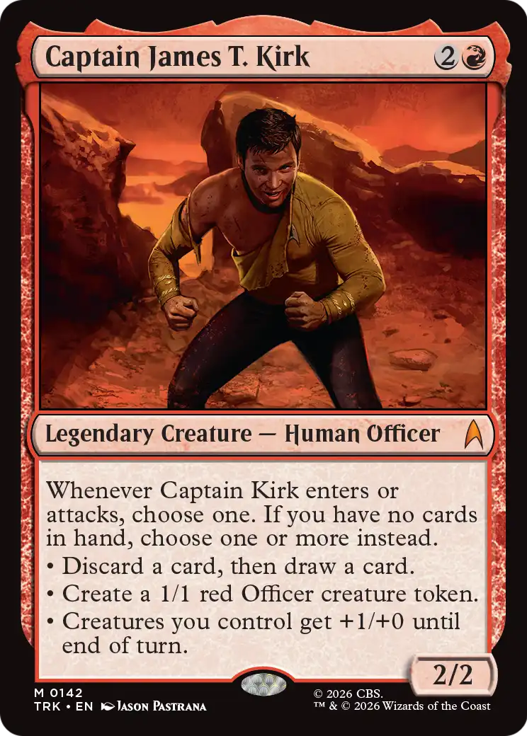 Captain James T. Kirk [Star Trek] | The Time Vault CA