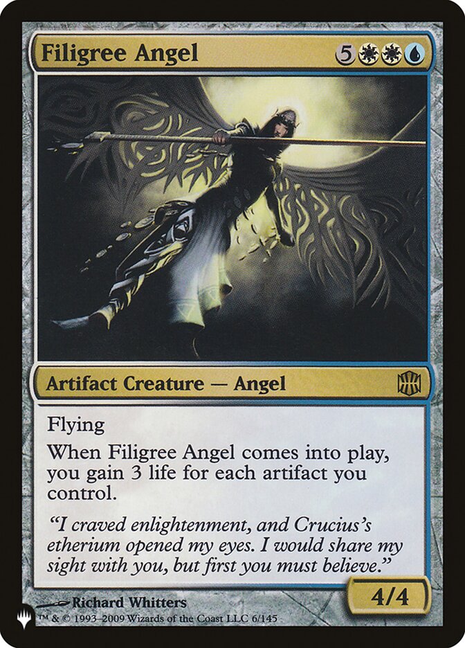 Filigree Angel [The List] | The Time Vault CA