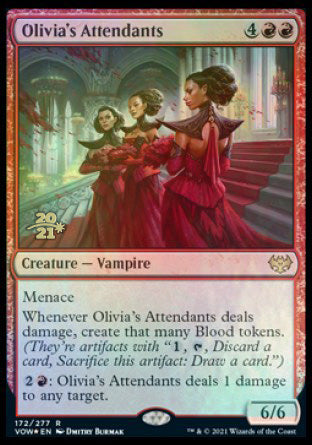 Olivia's Attendants [Innistrad: Crimson Vow Prerelease Promos] | The Time Vault CA