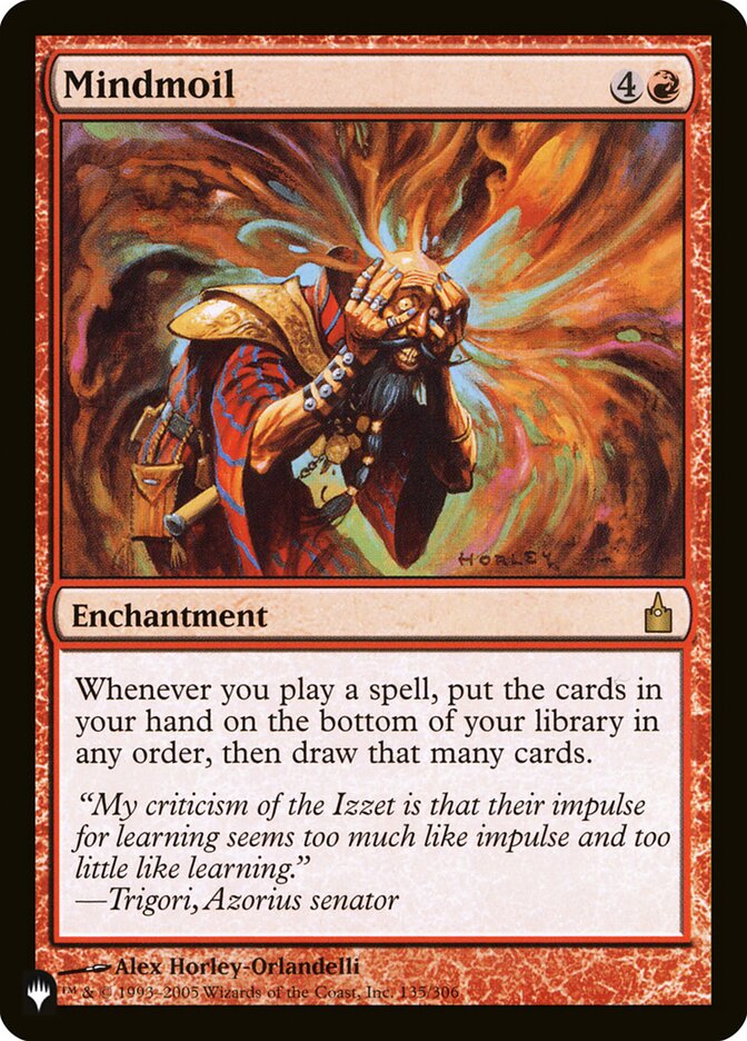 Mindmoil [The List] | The Time Vault CA