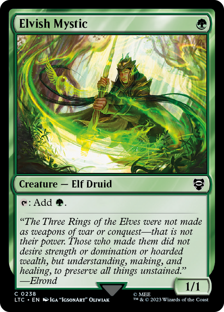 Elvish Mystic [The Lord of the Rings: Tales of Middle-Earth Commander] | The Time Vault CA