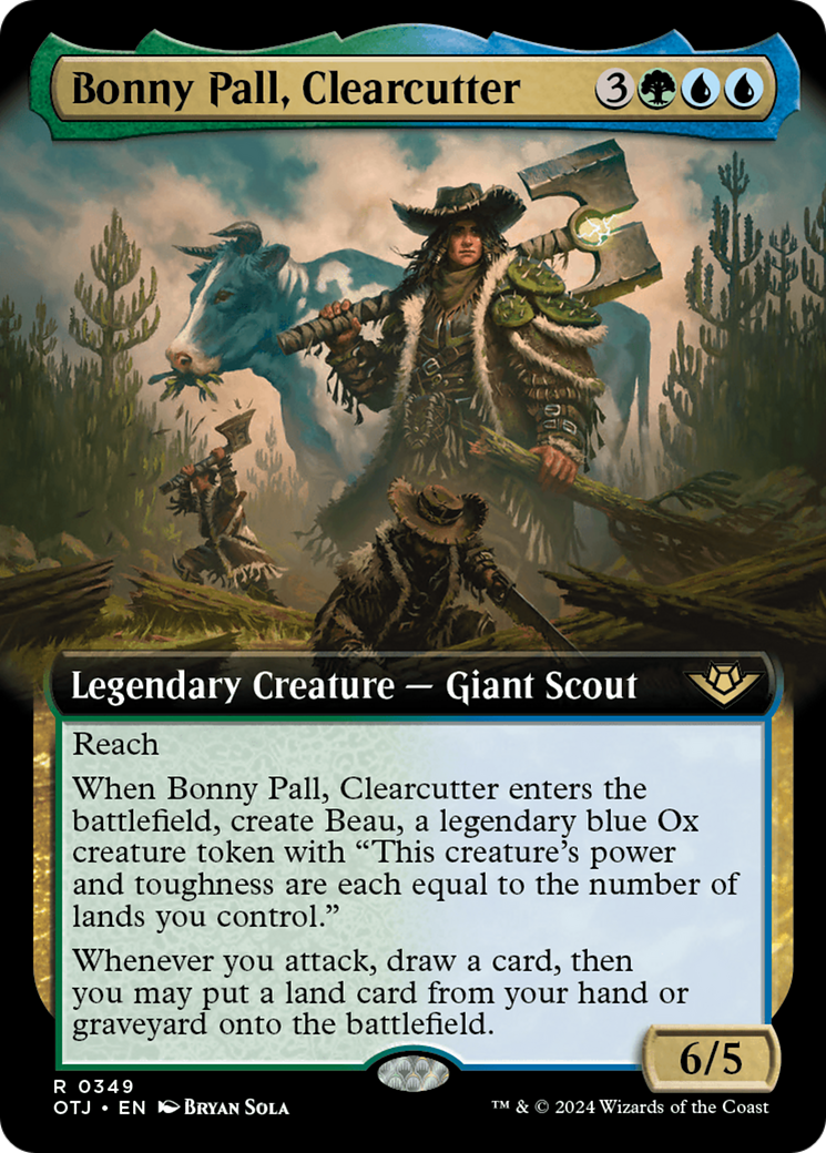 Bonny Pall, Clearcutter (Extended Art) [Outlaws of Thunder Junction] | The Time Vault CA