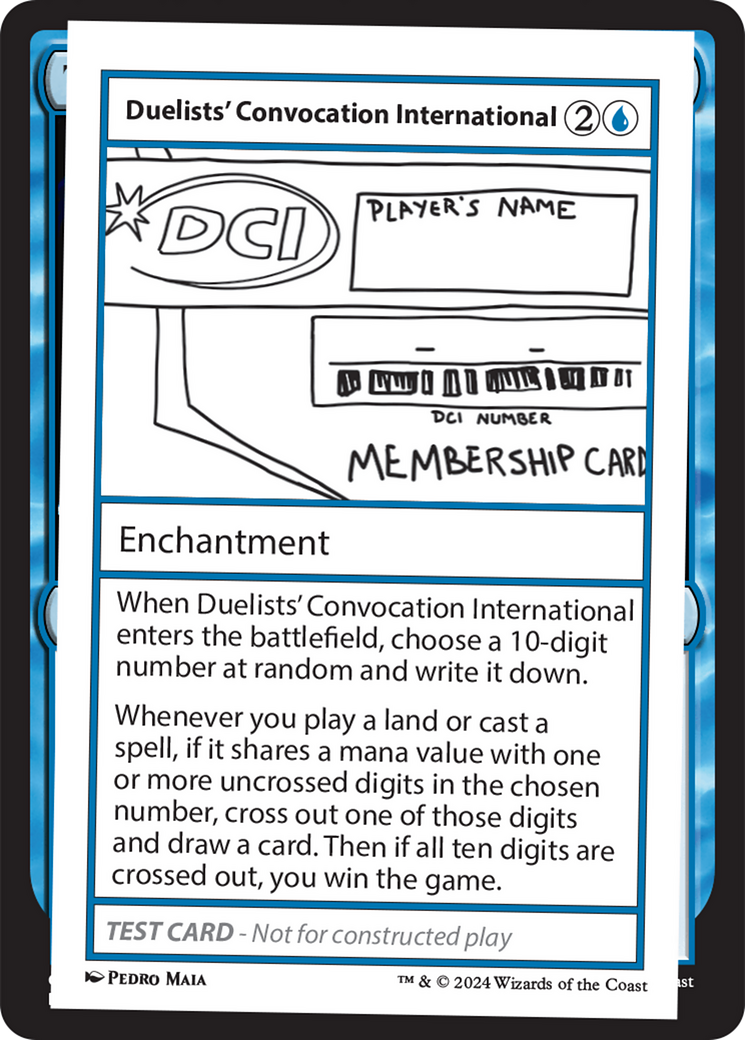 Duelists' Convocation International [Mystery Booster 2 Playtest Cards] | The Time Vault CA