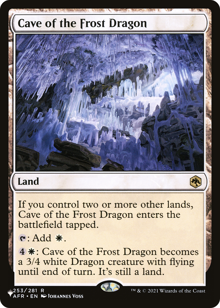 Cave of the Frost Dragon [The List] | The Time Vault CA