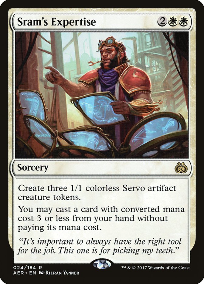 Sram's Expertise [Aether Revolt] | The Time Vault CA