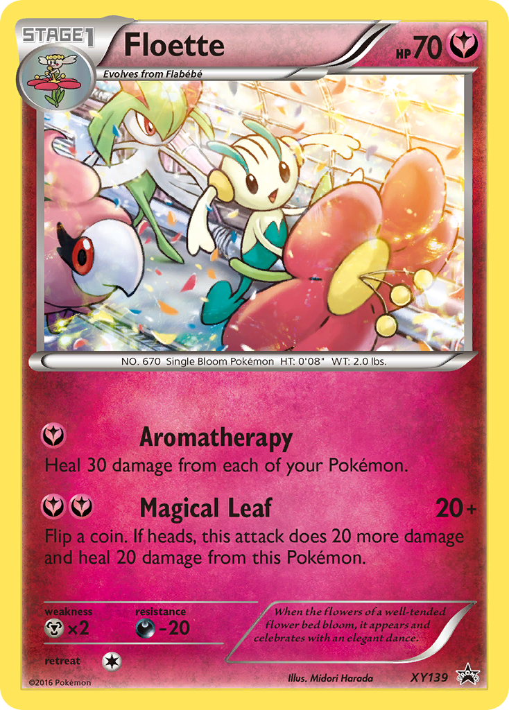 Floette (XY139) [XY: Black Star Promos] | The Time Vault CA