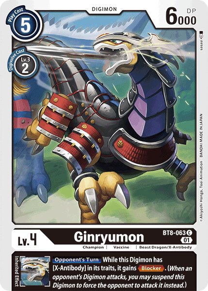 Ginryumon [BT8-063] [New Awakening] | The Time Vault CA