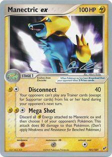Manectric ex (101/107) (Mewtrick - Jason Klaczynski) [World Championships 2006] | The Time Vault CA
