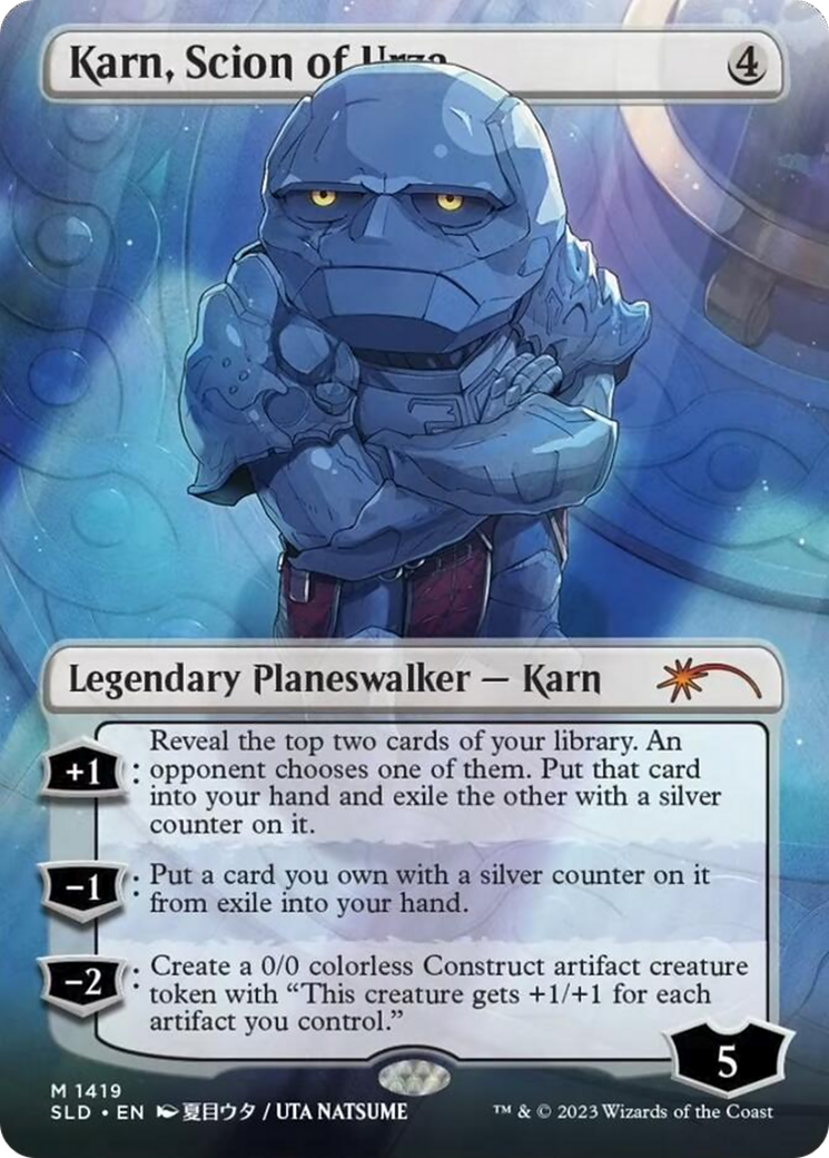 Karn, Scion of Urza (Rainbow Foil) [Secret Lair Drop Series] | The Time Vault CA