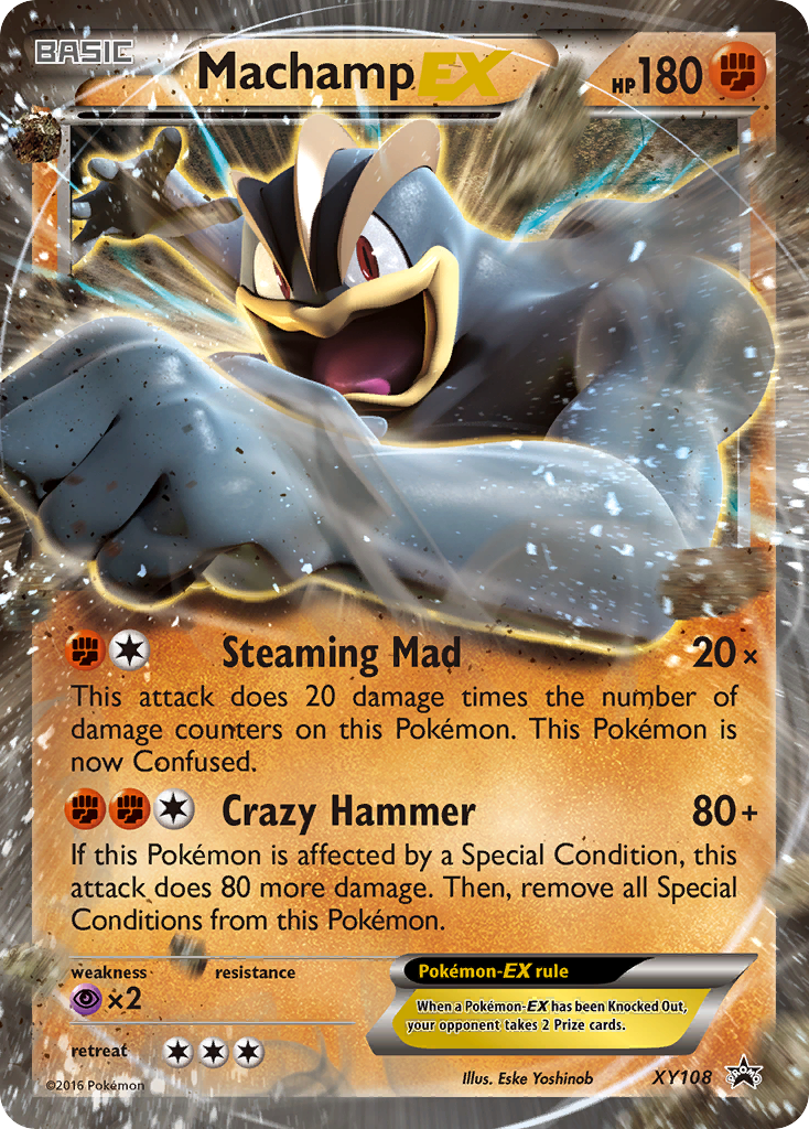 Machamp EX (XY108) [XY: Black Star Promos] | The Time Vault CA