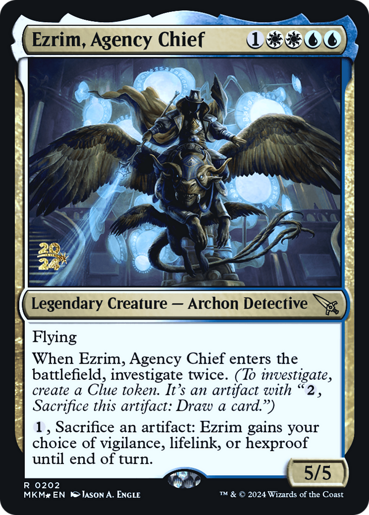 Ezrim, Agency Chief [Murders at Karlov Manor Prerelease Promos] | The Time Vault CA