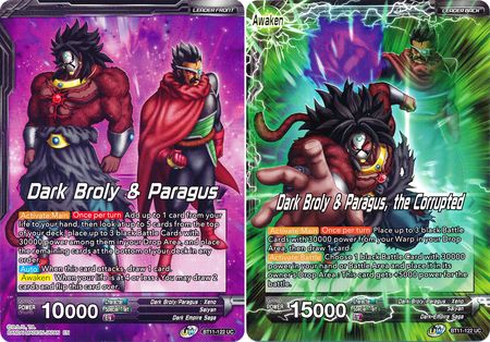 Dark Broly & Paragus // Dark Broly & Paragus, the Corrupted (BT11-122) [Vermilion Bloodline 2nd Edition] | The Time Vault CA