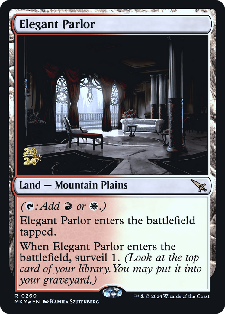 Elegant Parlor [Murders at Karlov Manor Prerelease Promos] | The Time Vault CA