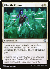 Ghostly Prison [Phyrexia: All Will Be One Commander] | The Time Vault CA