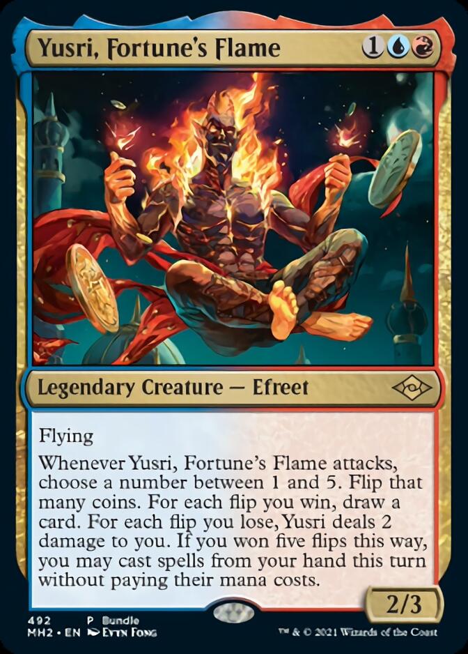 Yusri, Fortune's Flame (Bundle) [Modern Horizons 2] | The Time Vault CA