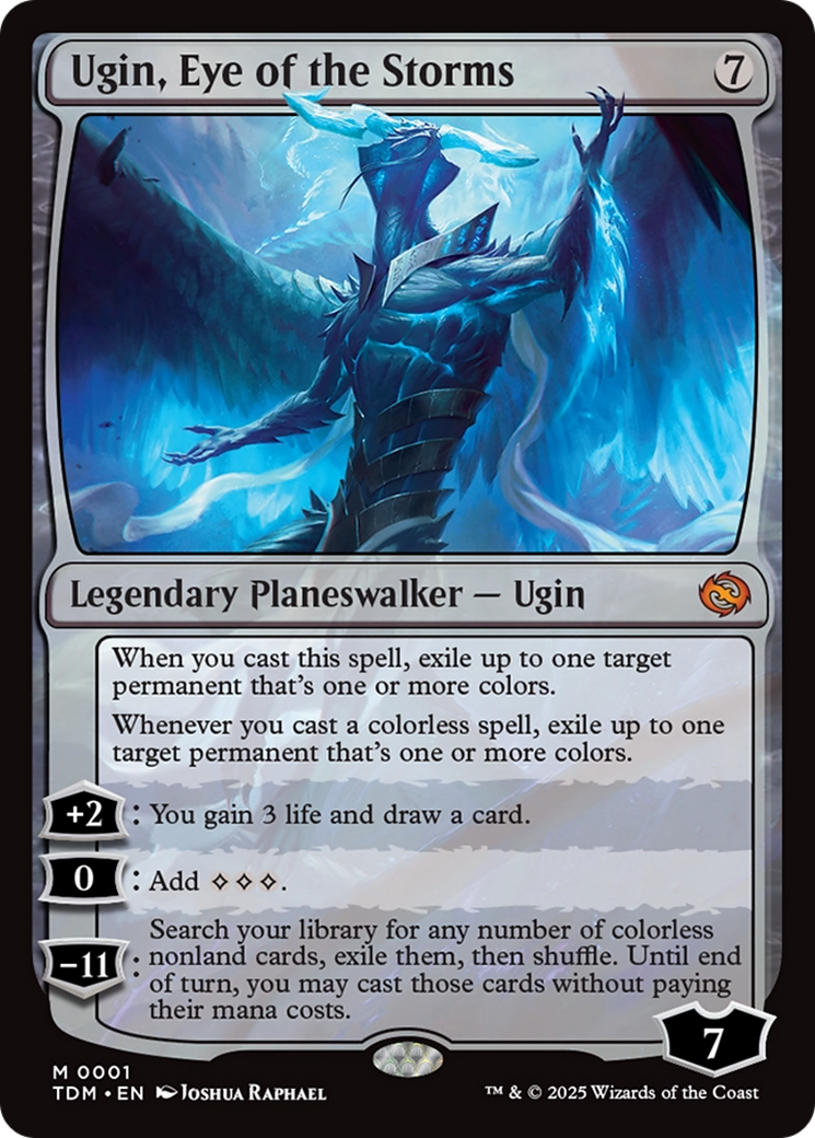Ugin, Eye of the Storms [Tarkir: Dragonstorm] | The Time Vault CA