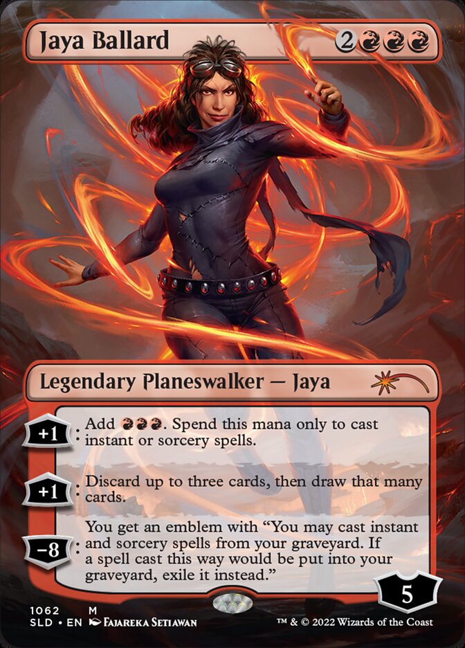 Jaya Ballard (Borderless) [Secret Lair Drop Series] | The Time Vault CA