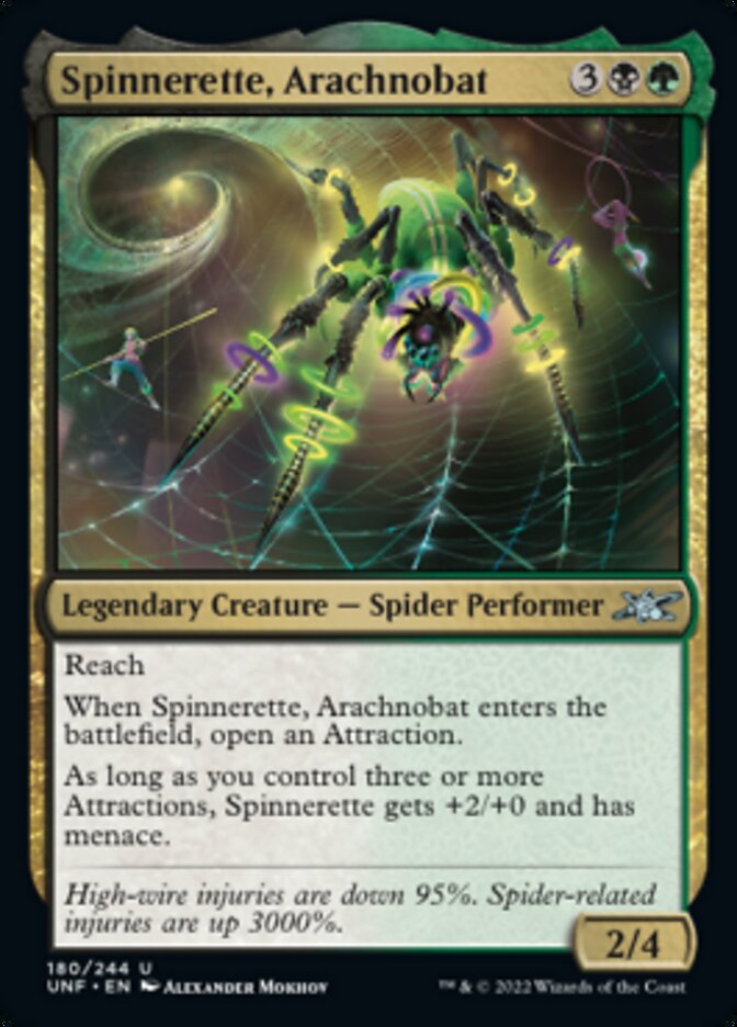 Spinnerette, Arachnobat [Unfinity] | The Time Vault CA