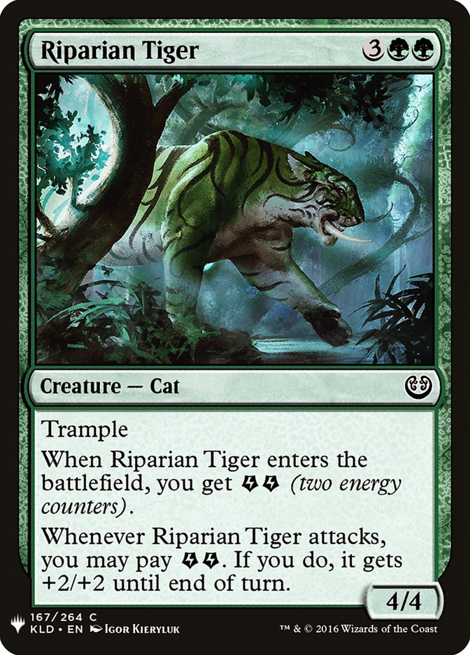 Riparian Tiger [Mystery Booster] | The Time Vault CA