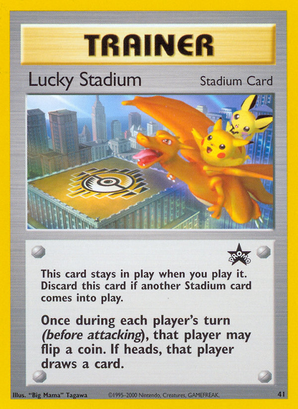 Lucky Stadium (41) [Wizards of the Coast: Black Star Promos] | The Time Vault CA